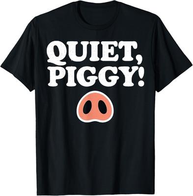 Funny Quiet Piggy T-Shirt