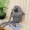Adorable Seal Plush Handbag Portable Autumn Winter New Cute Seal Fur Bag Ladies Handbag Soft Women Girls Pouch Bag