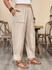 Women's Plus Size Casual Wide Leg Pants Loose Fit for Daily Wear