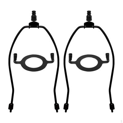 2 Pieces Lamp Shade Harp Holder Light Fitting Harps E26 Bracket Accessories