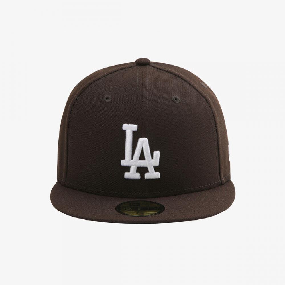 Czapka New Era Mlb La Dodgers Fitted Cap Burnt Wood