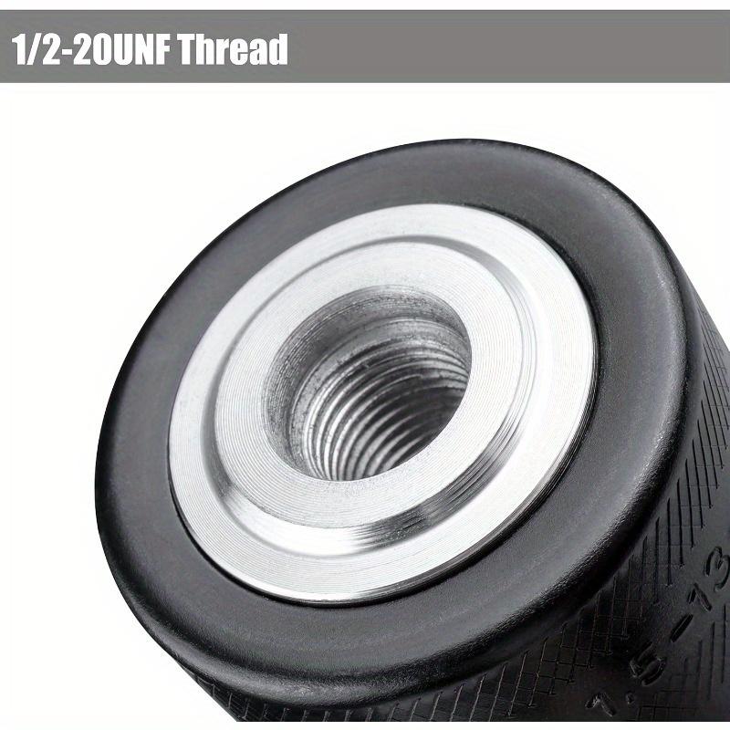 1/2-Inch Drill Chuck with Key 1.5-13mm Drill Press Chuck Replacement 12-20UNF Mount for Impact Driver Power Drill