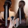 Bohemia Tassel Ponytail Alloy Woven Tassel Hair Accessories Versatile DIY Hair Accessories Chain Hairpins