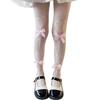 Kids Sexy Patterned Tights Hollow Hole Bowknot Fishnet Stockings Pantyhose Patterned Leggings Net Pantyhose for Party