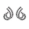 Eleganti Orecchini Pendenti Geometrici Con Zirconia Cubica Per Matrimonio E Abbigliamento Serale