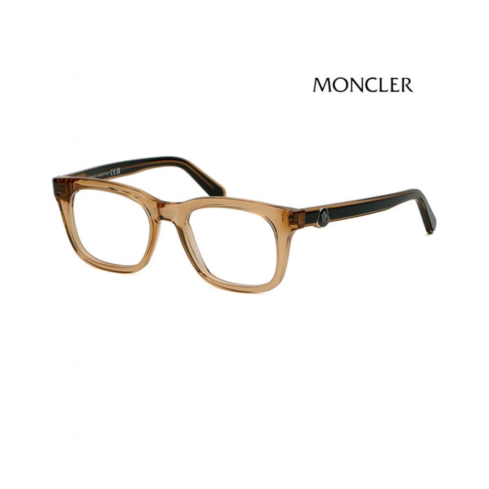 

Moncler Moncler Eyeglass Frame Ml5182 045 Square Horn Frame Transparent Brown Luxury Fashion