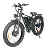 Bicicleta Elétrica de Motor Duplo Baolujie DP-2603-SJ 1500*2 Bateria 52V35AH Pneu Largo Todo-Terreno Aro 26 Bicicleta E-Mountain Bike Para Adulto