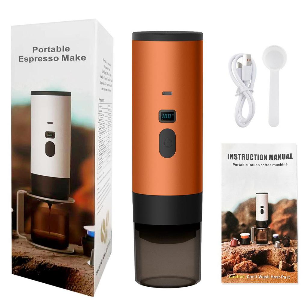 Germany 2025 Rechargeable Wireless Portable Capsule Coffee Machine for Home
