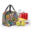 Megaman Video Game Mega Man Insulated Lunch Bag for Women Children Portable Food Boxes Thermal Lunch Box Tote