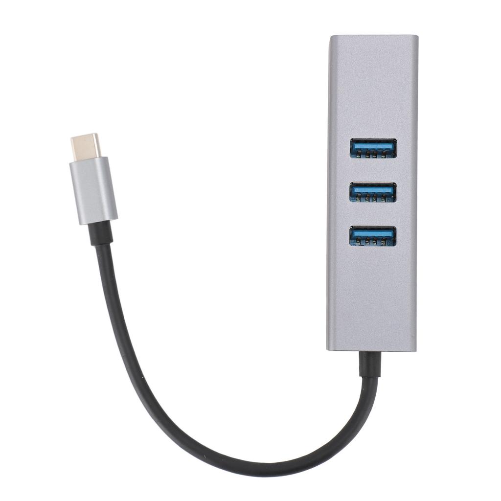 4 Port USB C Data Hub Professional Efficient High Speed 5Gbps 4xUSB3.0 USB Hub for Windows for Linux System