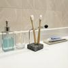 Ventilated Minimalist Toothbrush Holder Stainless Steel Bracket Toothbrush Storage Rack  Hotel