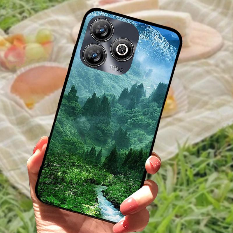 Für ZTE Blade V60 Smart A75 4G Hülle V60Smart Cool Wolf Löwe Silikon Weiches TPU Handyhülle Für ZTE BladeA75 4G Stoßfeste Bumper