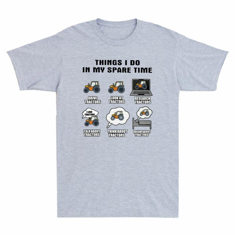 In Tractors Spare T-Shirt Vintage Things My I Farmer Unisex's Time Drive Tractor Do