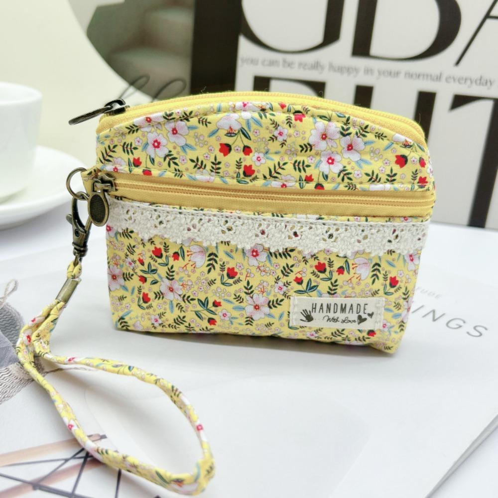 Cute Waterproof Coin Bag Simple Multi-function Purse Short Zipper Wallet
