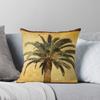 Tropical Retro Palm Tree Vintage Hawaiian Palms Throw Cushions & Pillows Without Core