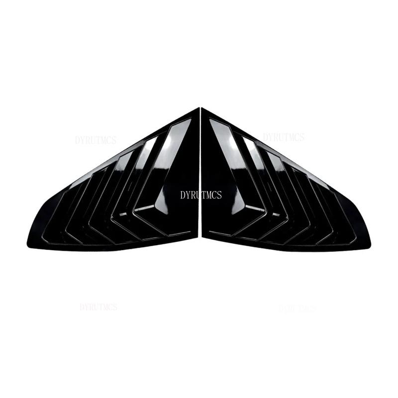Car Styling Rear Window Louvers For BMW G24 G26 430i 430d M440i M440d i4 Gran Coupe 2021-2025 Rear Triangle Window Shade Spoiler