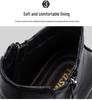 Men's Plus Size Retro Leather Round Toe Boots with Side Zipper - Breathable Cotton Low Heel Martin Boots.