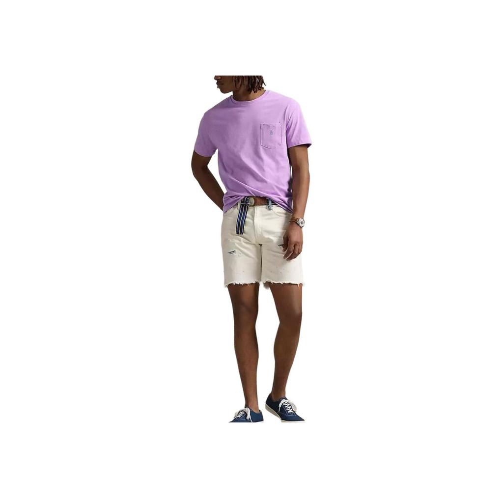Polo Ralph Lauren SS25 Logo Embroidered Solid Color Crew Neck Short Sleeve T-Shirt Men Tops 710704248-265