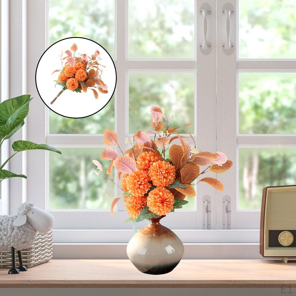 Artificial Flower Bouquet Bridal Decoration Silk Nordic DIY Flowers for Home Table Wedding