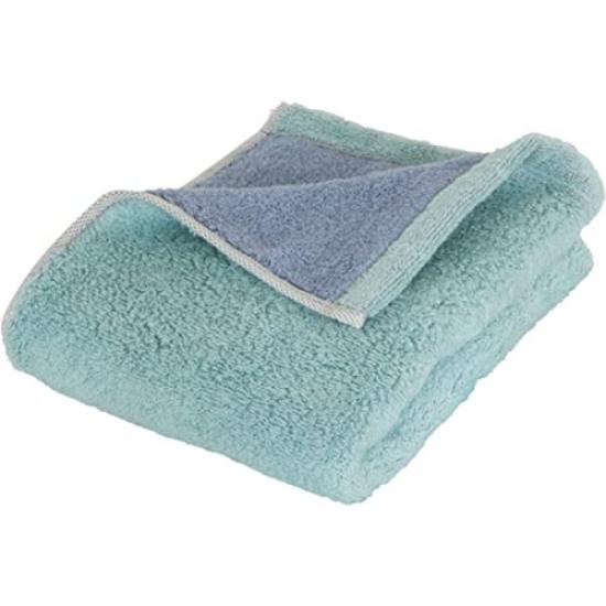 

Сурок DAIRY PRAIRIE Двустороннее лицо, сделано из мягкого и пушистого полотенца, мятный/голубой, Япония, Имабари,