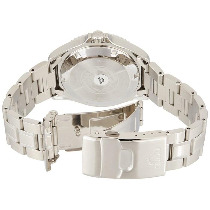 Orient Men's Stainless Steel Japanese Automatic/Manual 200m Diver Style Watch - Blue/Silver