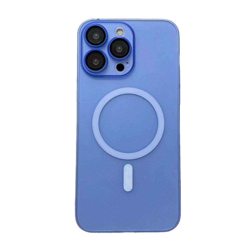 Applicable To Apple 16promax Mobile Phone Case PC Ice Fog Magnetic Absorption IPhone 15Pro Skin Feeling Matte 16e Lens Film