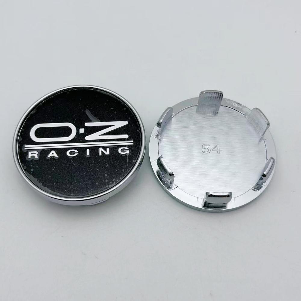 AAYR1 4pcs 54MM 49MM OZ O.Z Racing Logo Emblem Badge Car Wheel Center Caps Wheel Rim Hubcaps Hub Center Dust Cover Car Accessories