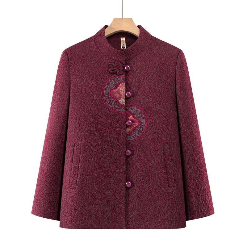 Women's Autumn Embroidered Tang Suit Jacket