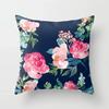 Rose    cushion cover Mediterranean Nordic style home decoration sofa bed pillow car pillowcase