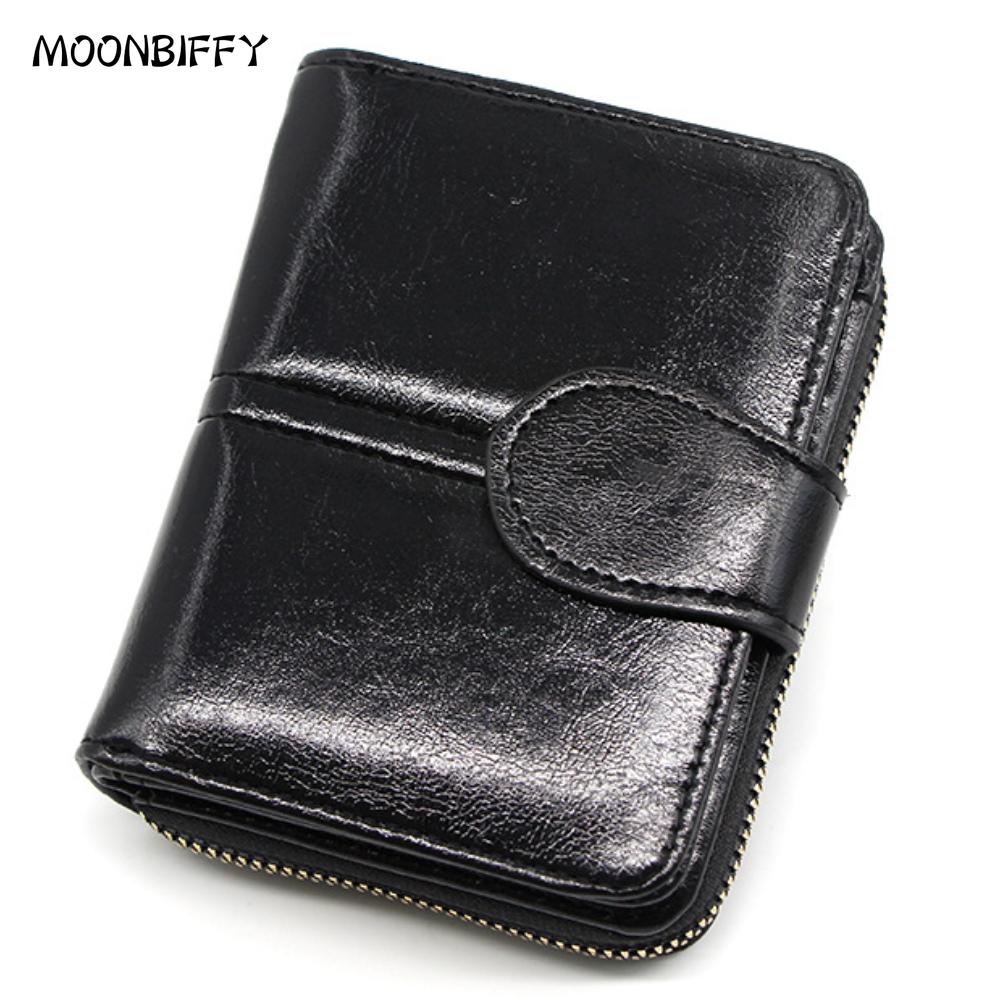 Damen Portemonnaie Pu Leder Reißverschluss Einfarbig Kurze Geldbörsen Für Frauen Luxus Designer Multi Karten 2 Faltbare Kartenhalter Carteras