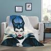 HUGE BEST PRICE Maleficent Blanket Fleece Halloween Home Decoration Travelling Gifts For Her Him