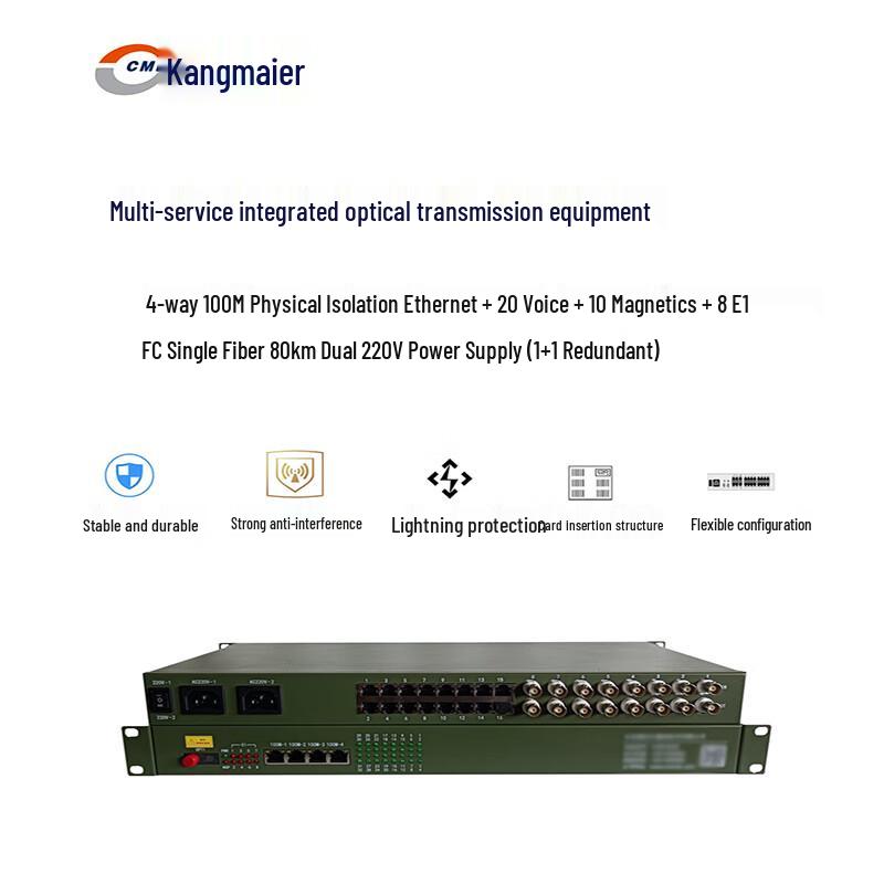 CMR Multi-Service Fiber Optic Transceiver