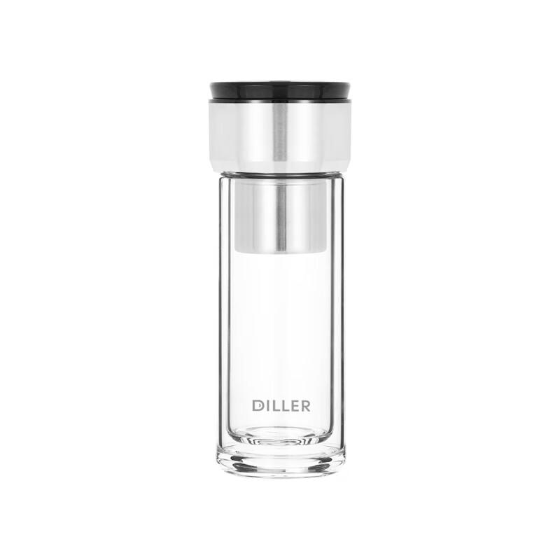 Diller Magnetic Double-Layer Glass Cup