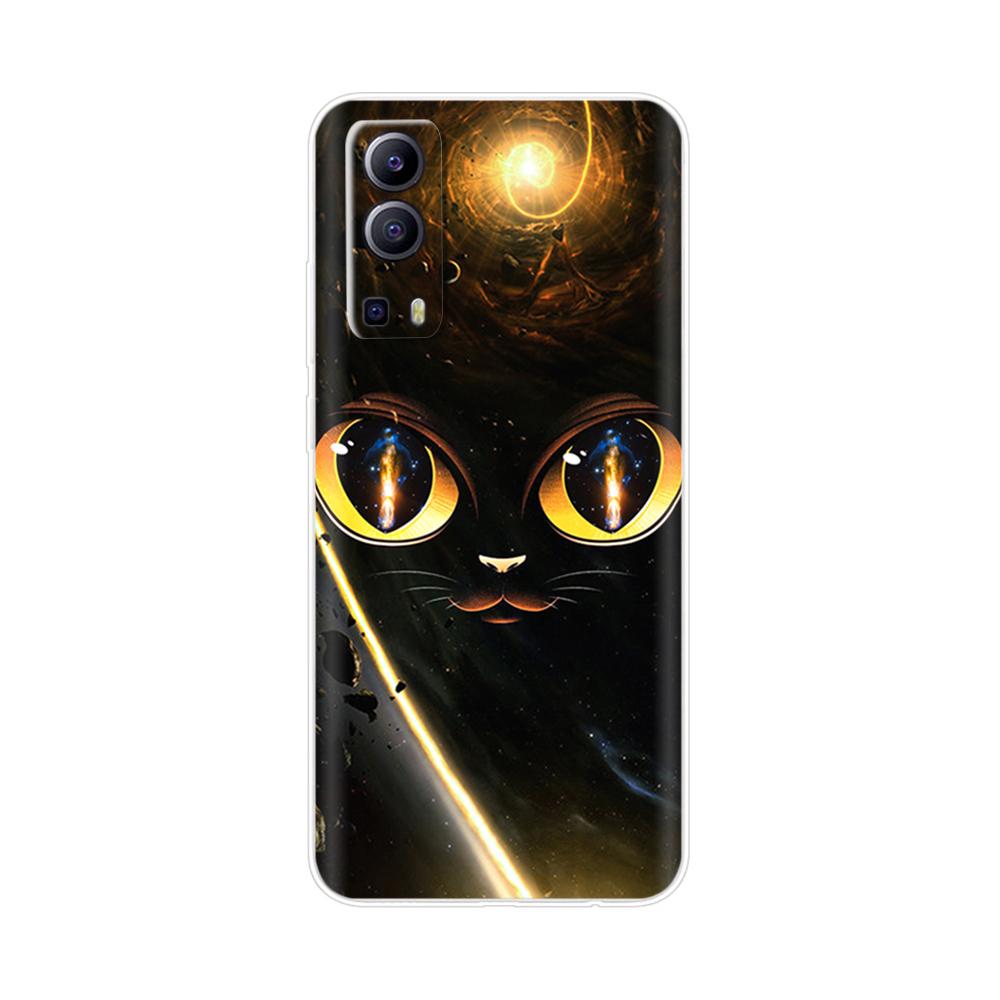 Per Custodia Vivo Y72 5G Silicone Morbido Trasparente TPU Copri Telefono Per Vivo Y52 5G vivoY72 Y 72 52 5G Custodia Funda Protettiva Coque