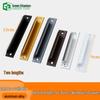 Aluminum Alloy Window Handle for Cabinet, Drawer, or Balcony Sliding Door