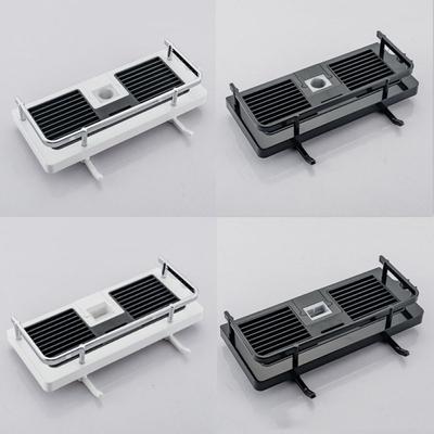 Punch-freies Badezimmer Lift Rod Halterung Dusche Rod Rack Dusche Lagerung Hängenden Korb Badezimmer Regal