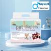 Disposable Dog Diapers for Small Dogs - Male & Female Use, Menstrual Pads for Mother Dogs, Physiological Period Nappies for Small Breeds Like Teddy