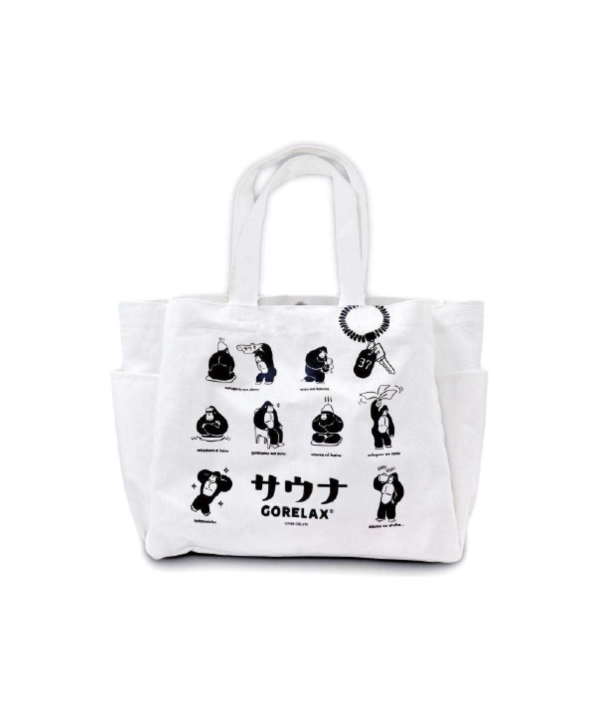 

Totonoi Tote Bag [Relax] білий