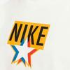 Nike Solid Color Logo Print Crew Neck Long Sleeve Sweatshirt Men Tops White DV7975-133