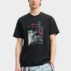 New FILA x M.C.ESCHER SS25 T Shirt Men's Jet Black F11M538102F-BK