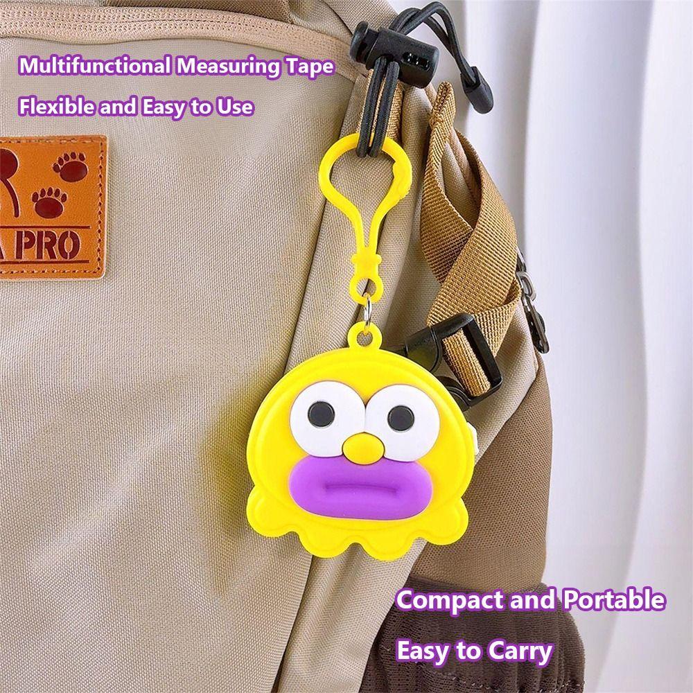 Soft Leather Cat Paw Ruler Big Mouth Design 2M Tape Measure Clothing Tailor Ruler  Home Use