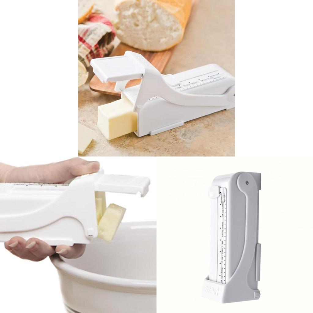 Modern Butter Slicer With Adjustable Blade For Toast And Cheese Preparation