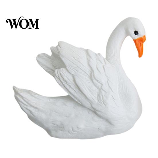 Swan Shape Decor Couple Refrigerator Magnet, 3D Resin Fridge Heavy Duty Magnets Decorative Magnet for Whiteboard Locker Door