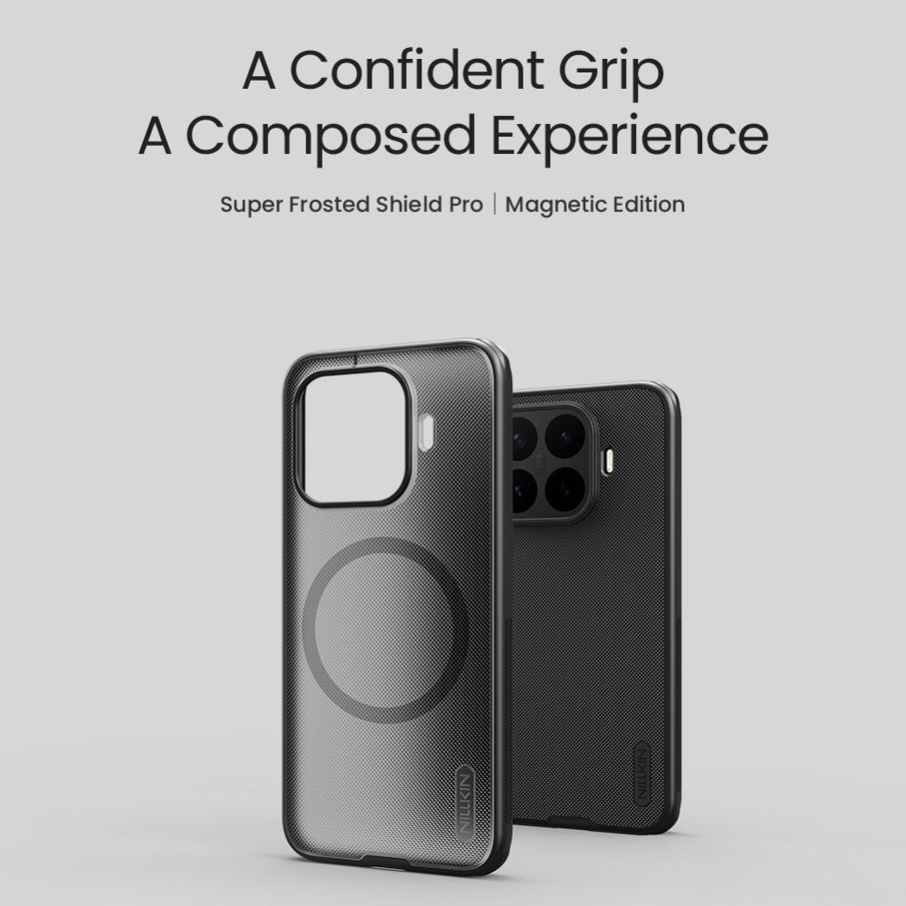 NILLKIN Magnetic Case For Xiaomi 17T / 17T Pro Frosted Shield Pro TPU PC Hard Cover