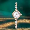 ZIDO Women's Crystal-Embellished Waterproof Quartz Watch - Elegant & Sporty Design
