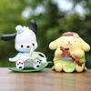 Entzückende Sanrio PVC-Figuren-Kollektion mit Melon Melody und Kuromi in bezaubernden floralen Designs