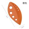 9 Holes Stainless Steel Kitchen Herb Leaf Stripping Tool Metal Herb Pealer for Kale Collard Greens Thyme Basil Rosemary Stripper