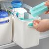 Large Soft PP Portable Storage Basket, Transparent Multifunctional Desktop and Bathroom Organizer for Household Cabinets, Sundries