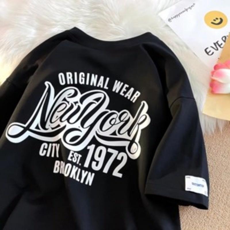 

8XL Корейский свободный крой модная новая американская ретро-буква новая футболка с буквой мягкий повседневный мужской многофункциональный парный комплект 4XL