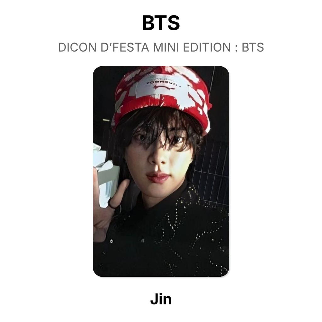 BTS DICON D’FESTA MINI EDITION : BTS Official Photocard